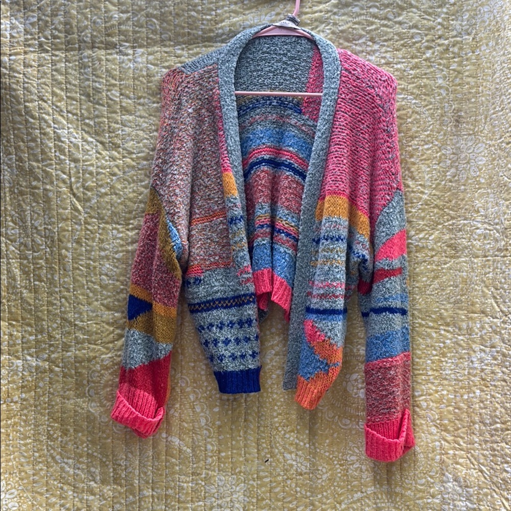 Sincerely Jules Multicolor Knit Cardigan